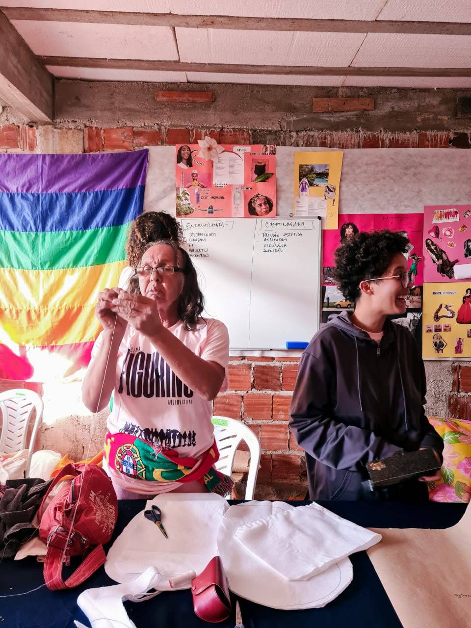 Registro das atividades da Casa Rosa DF