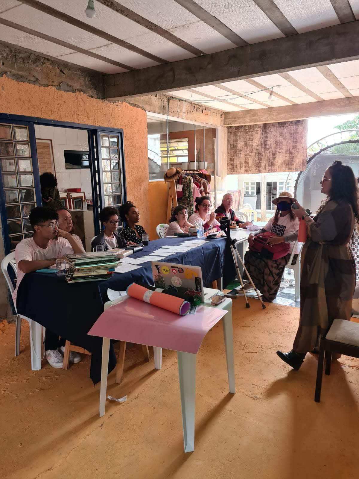 Registro das atividades da Casa Rosa DF