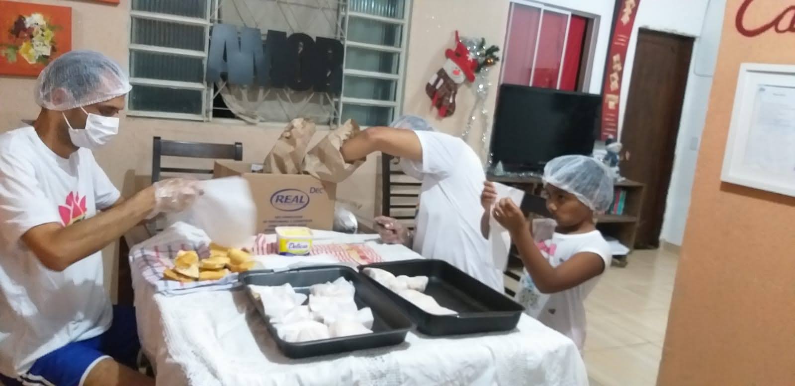 Registro das atividades da Casa Rosa DF