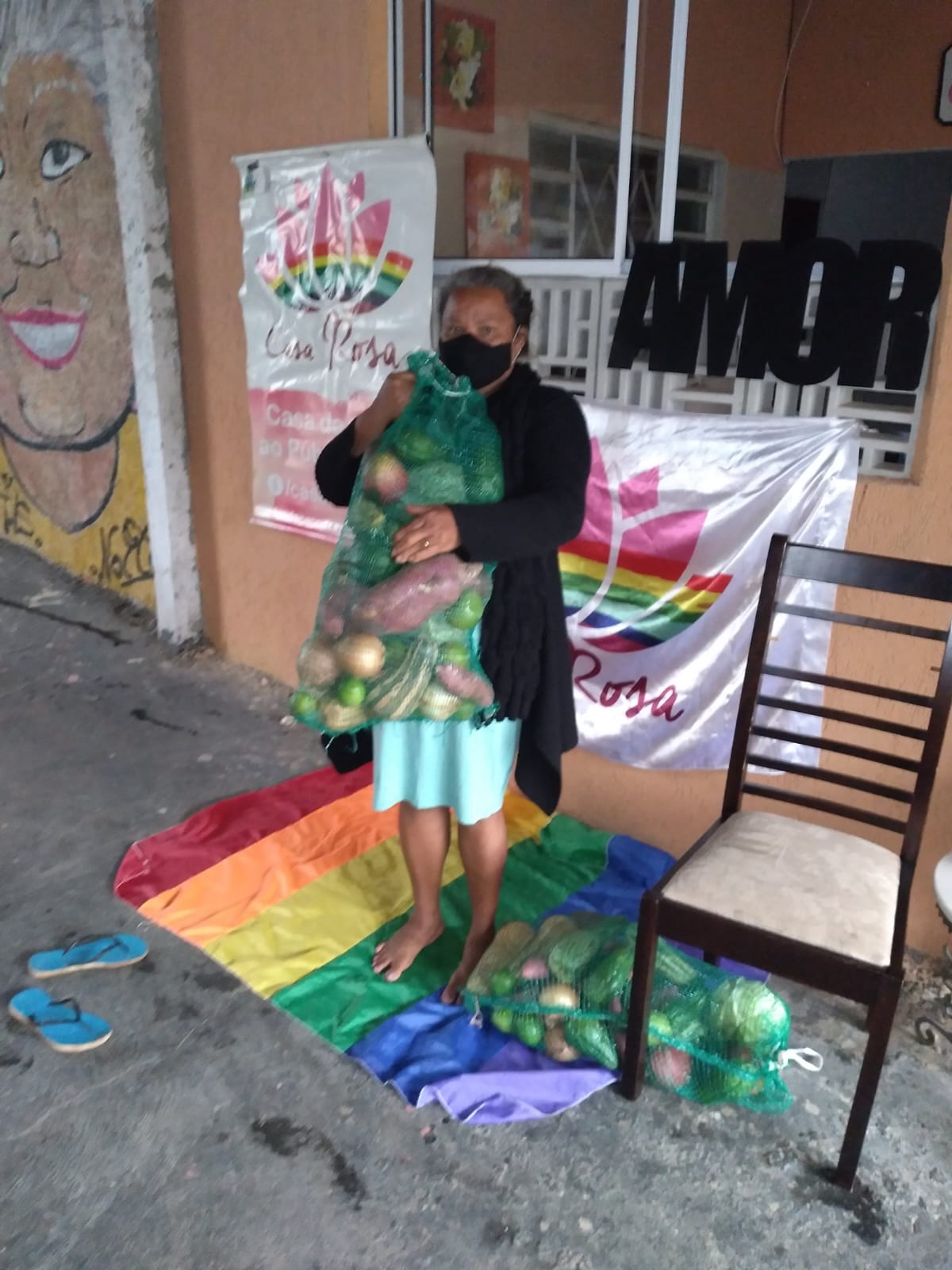 Registro das atividades da Casa Rosa DF