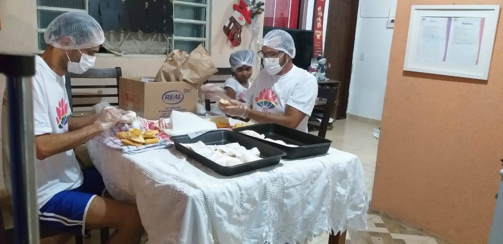 Registro das atividades da Casa Rosa DF