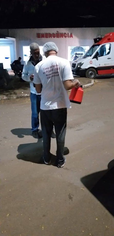 Registro das atividades da Casa Rosa DF